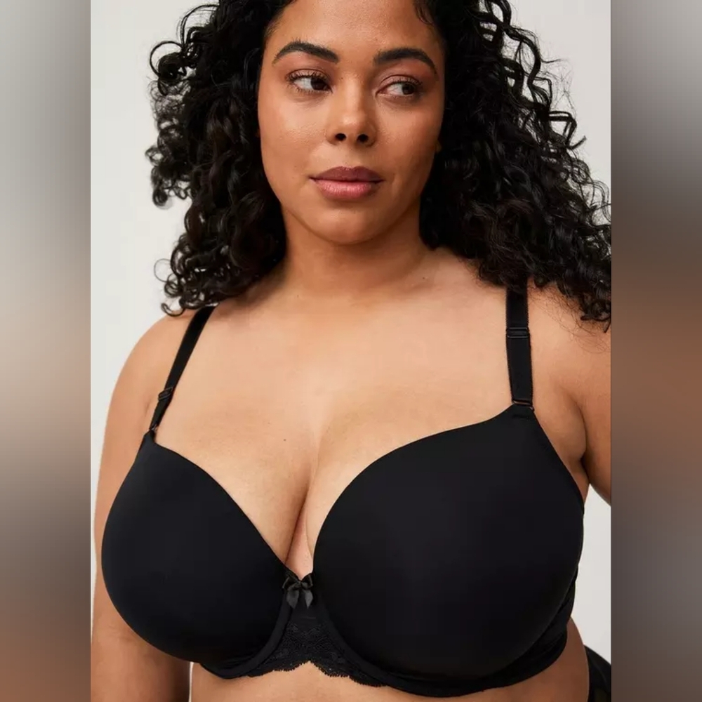 torrid Black Smooth Full-Coverage Underwire Bra